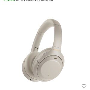 Sony WH-1000XM4 headphones noise cancelling 6 months old